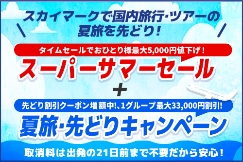【スカイマークで行く国内ツアー】