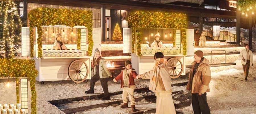 ファームクリスマスのクリスマスマーケット