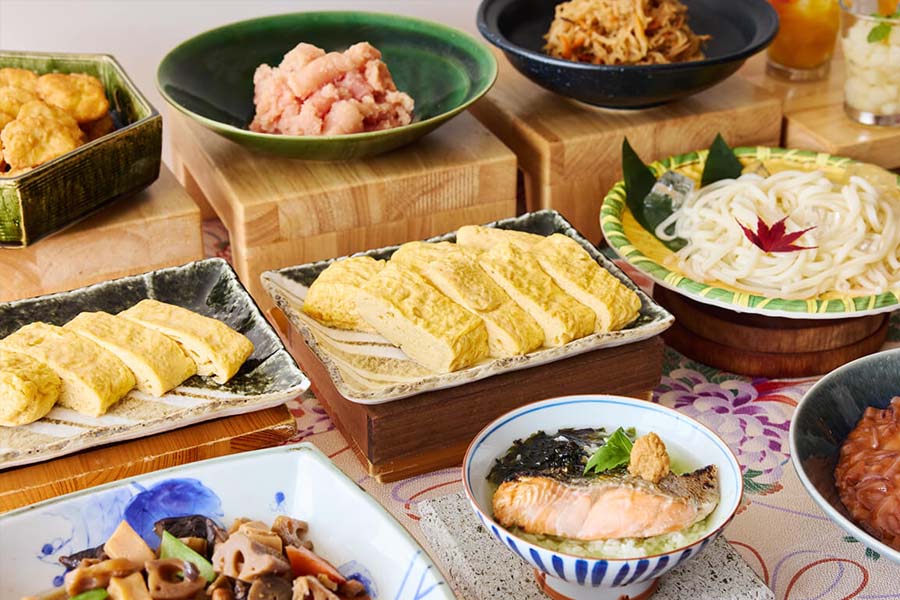 選べる贅沢な朝ごはん