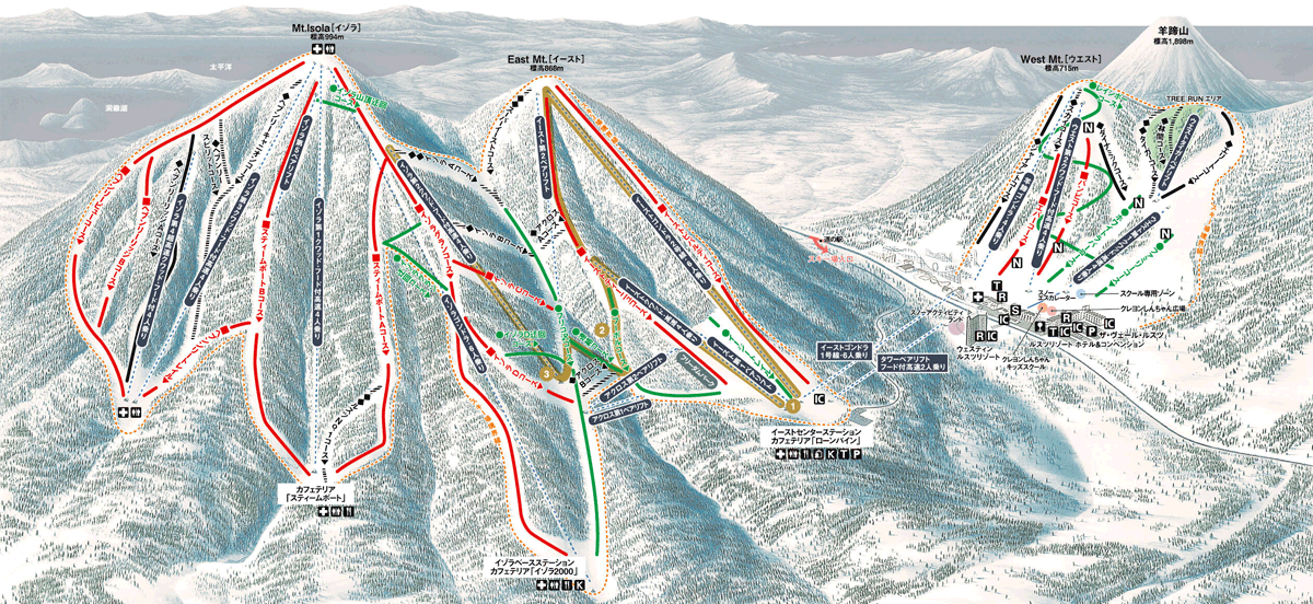 ゲレンデMAP