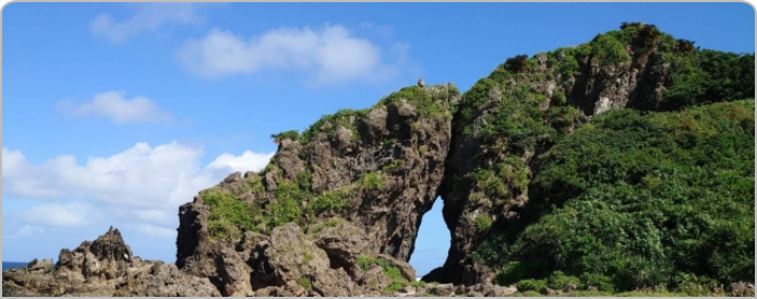 沖縄離島・久米　ミーガフー