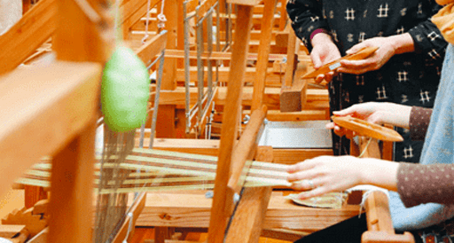 久米島紬の染織り体験