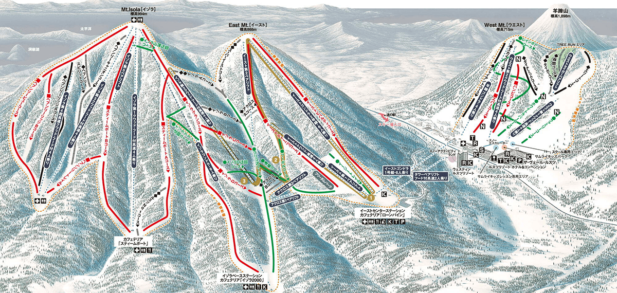 ゲレンデMAP