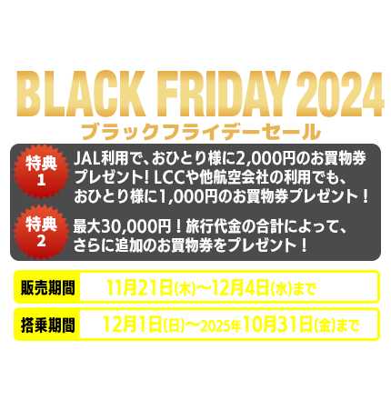 ラックフライデー 2024