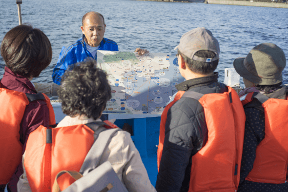 別府湾漁船クルーズ