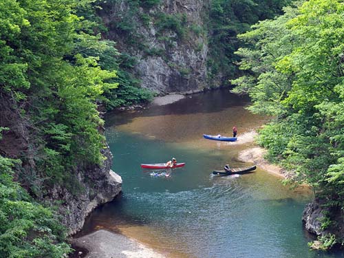 【札幌近郊】定山渓豊平川カヌー