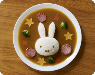 わくわくミッフィーカレー