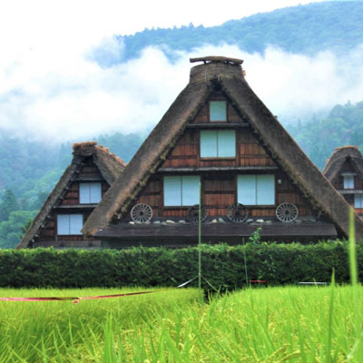 世界遺産　ひだ白川郷