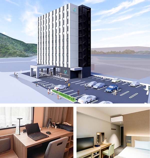 Hotel Yui-ness-Amami  マリンタウン外観