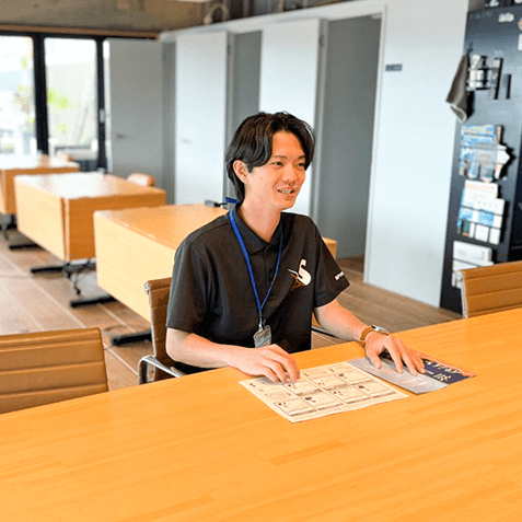 瀬戸内町総務企画課十倉さん